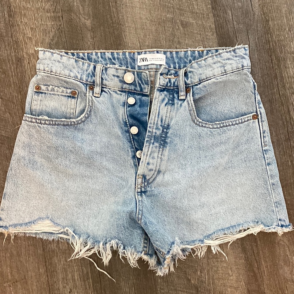 Zara jean shorts